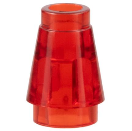 Lego cone/kegel 1x1 transparant rood 15 stuks (new), Kinderen en Baby's, Speelgoed | Duplo en Lego, Ophalen of Verzenden, Nieuw