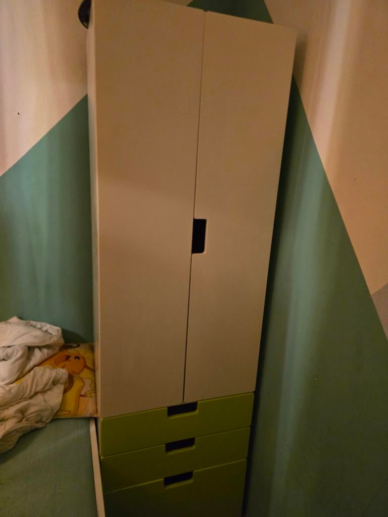 Ikea kast met lades en hangruimte, Overige materialen, Gebruikt, 50 tot 100 cm, 150 tot 200 cm