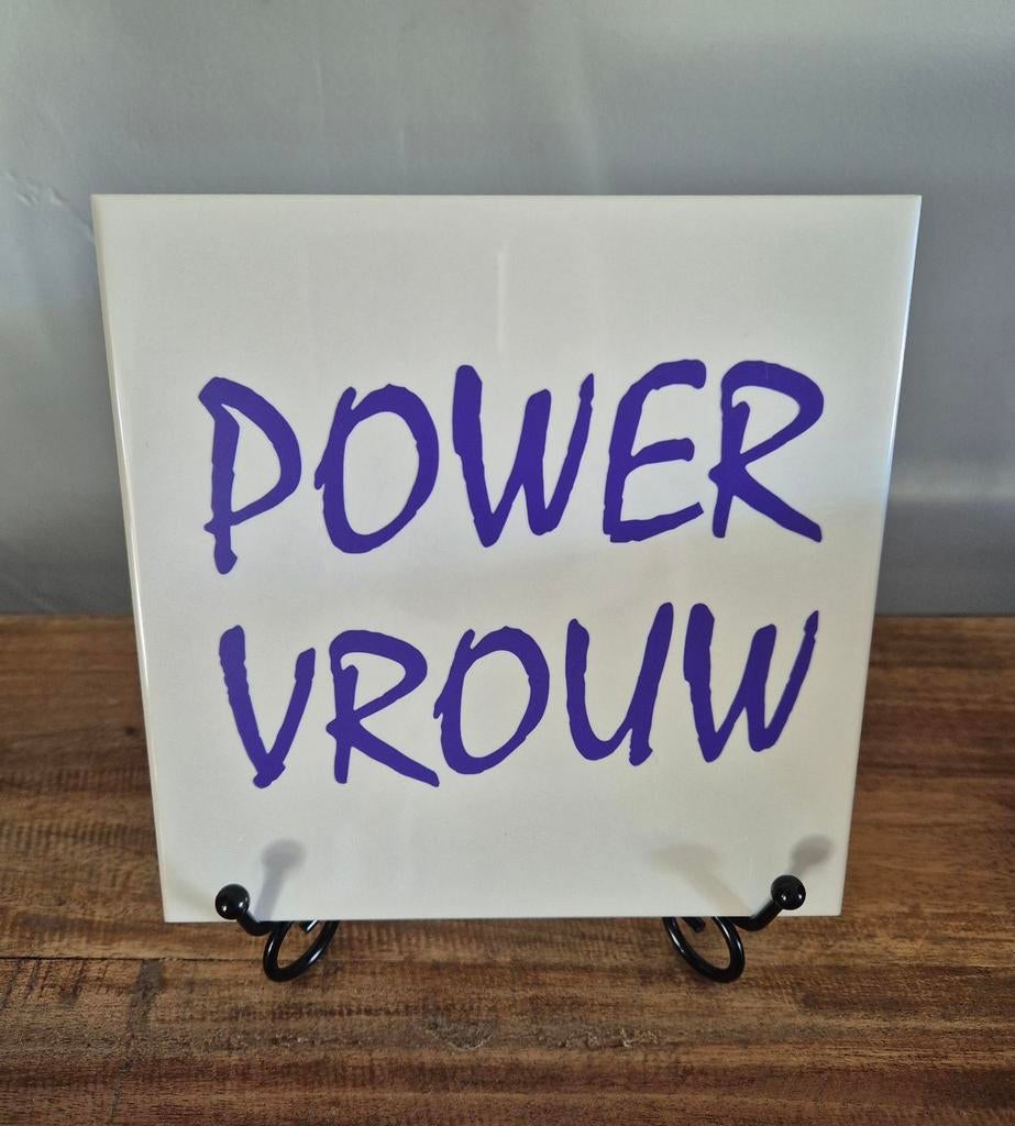 Leuke tegeltjes met tekst 15x15 cm, Ophalen, Nieuw