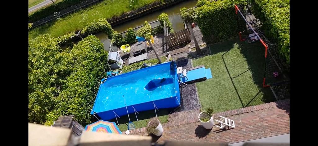 Bestway zwembad 4m x 2.11m, Tuin en Terras, Zwembaden, Ophalen, Gebruikt, 200 tot 300 cm, 80 tot 120 cm