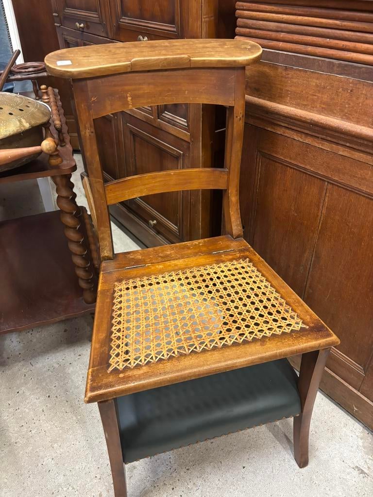 Bidstoel, Antiek en Kunst, Antiek | Meubels | Stoelen en Banken, Ophalen