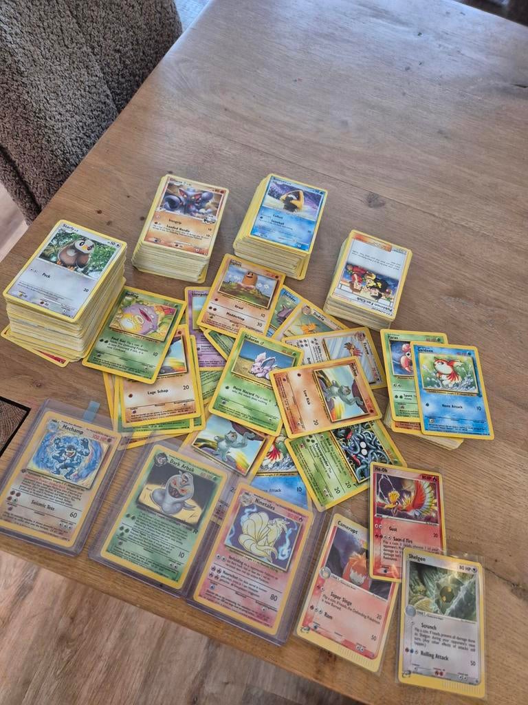 Pokémon kaarten collectie, ongeveer 450 stuks, Ophalen of Verzenden