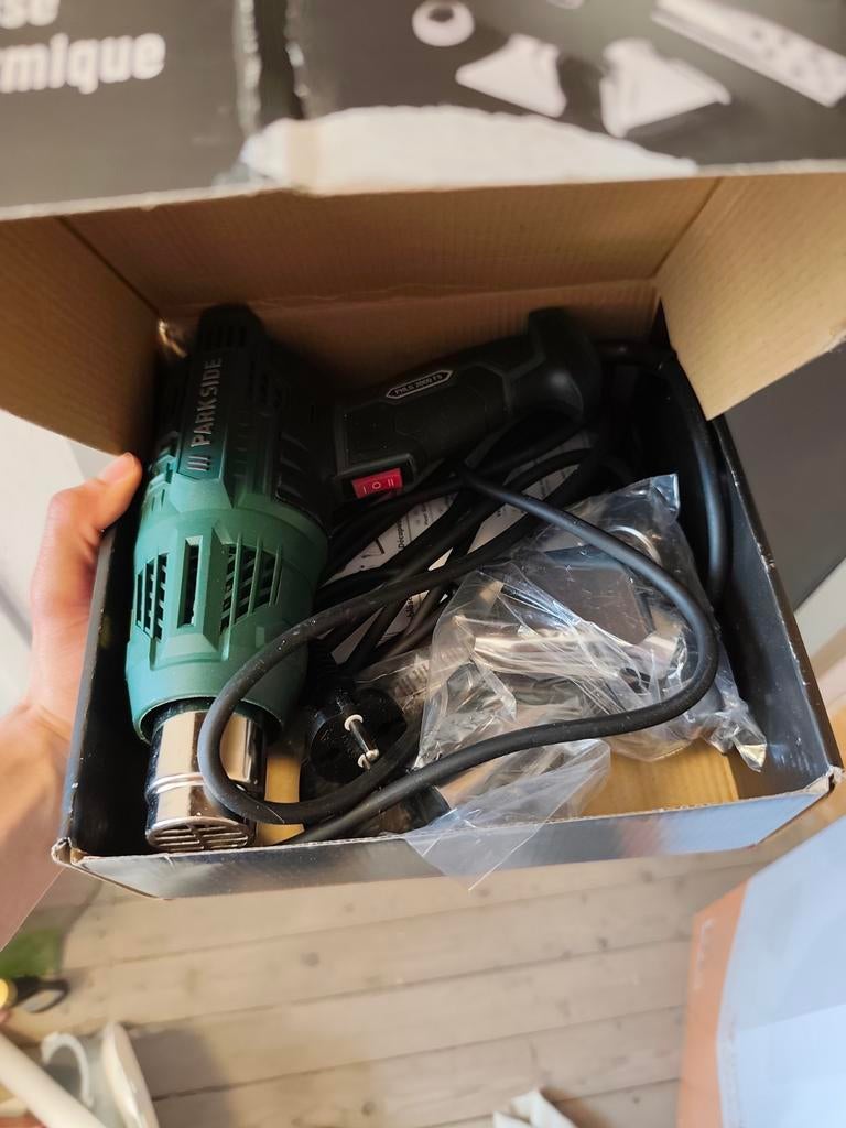 Heat gun, Ophalen of Verzenden, Zo goed als nieuw, 1200 watt of meer