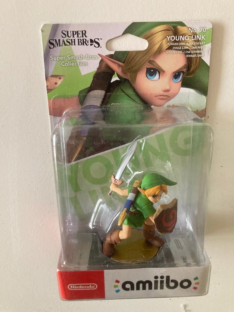 Amiibo young link, Avontuur en Actie, 1 speler, Ophalen of Verzenden, Zo goed als nieuw