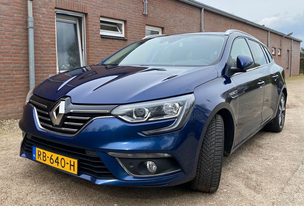 Renault Mégane 1.5 Energy dCi 110pk EDC 2017 Blauw, 1295 kg, 4 cilinders, Blauw, Origineel Nederlands