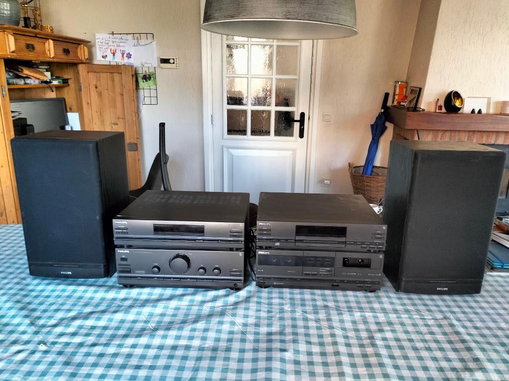 Stereotoren complete set, Ophalen, Philips, Gebruikt, Cd-speler