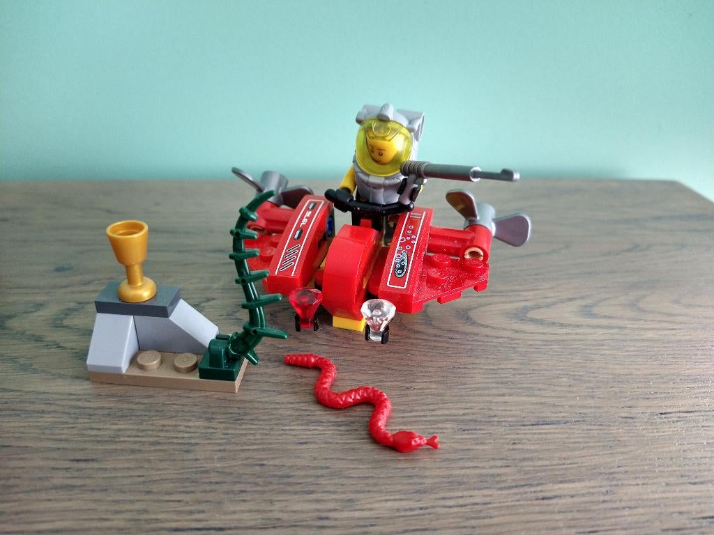 Lego Atlantis 7976 Oceaan Speeder, Overige thema's, Lego, Ophalen of Verzenden, Zo goed als nieuw