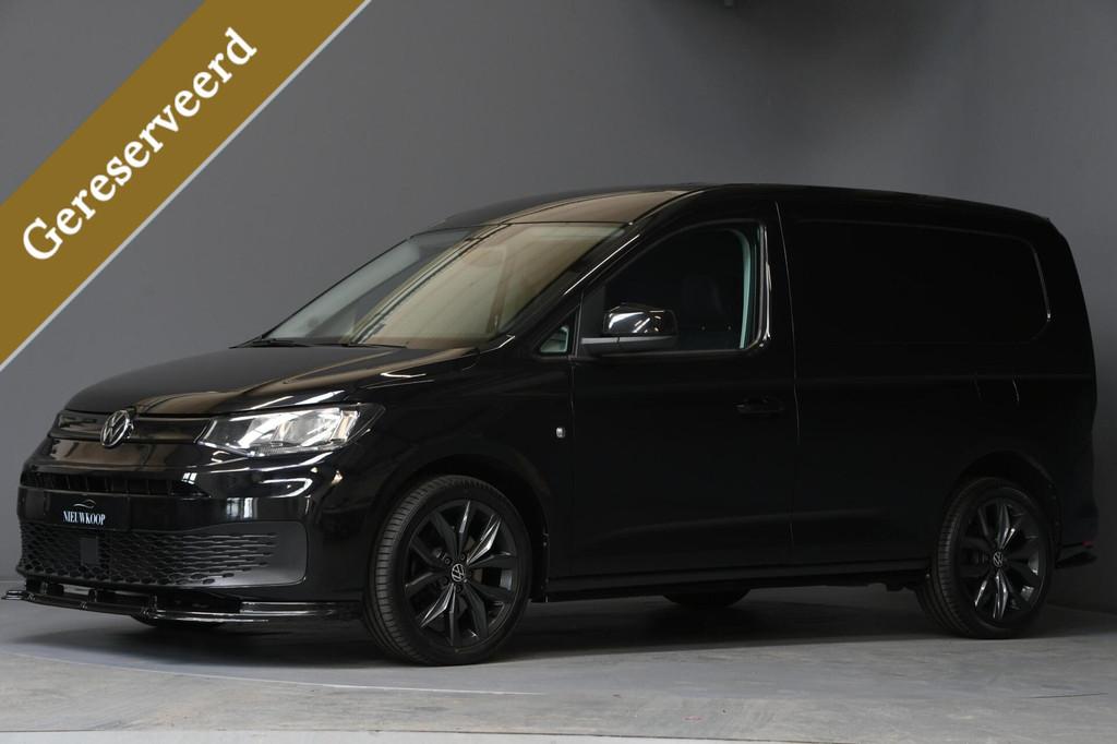 Volkswagen Caddy Cargo 2.0 TDI N-EDITION | LEDER | CARPLAY, Auto's, Automaat, Zwart, 4 cilinders, Volkswagen