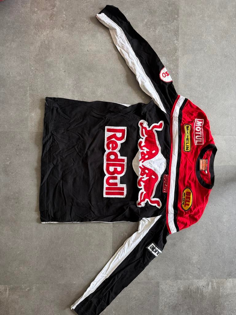 Red Bull Racing Shirt - Vintage Cult Jeans Maat L, Ophalen, Gedragen, Maat 52/54 (L), Zwart