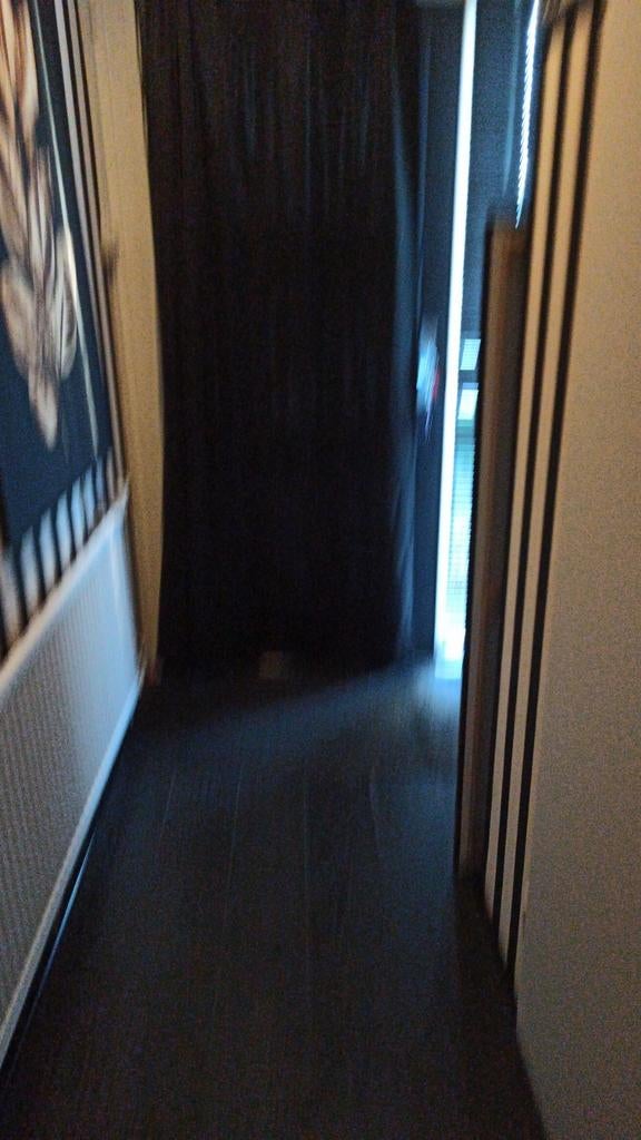 Verduisterende gordijnen, Huis en Inrichting, Stoffering | Gordijnen en Lamellen, Ophalen, Zo goed als nieuw, 200 cm of meer