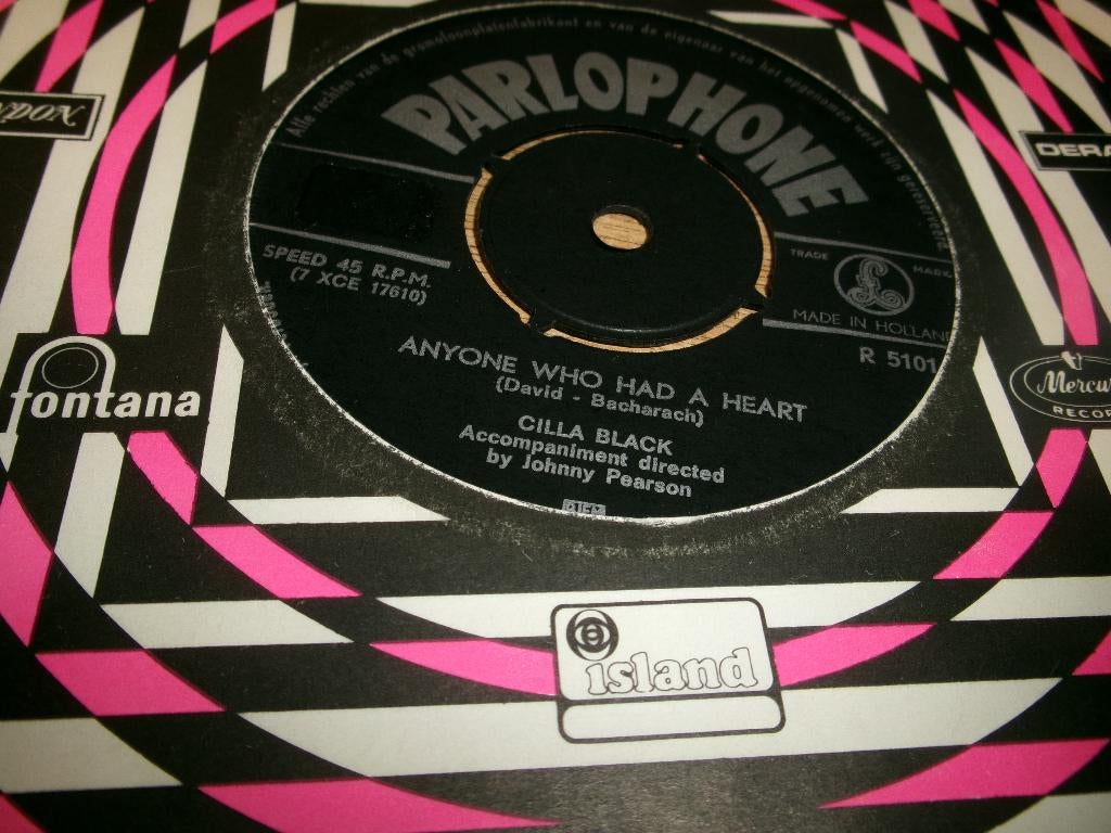 CILLA BLACK / Anyone who had a heart / NL / ZG, Cd's en Dvd's, Vinyl Singles, Ophalen of Verzenden, Gebruikt, Pop