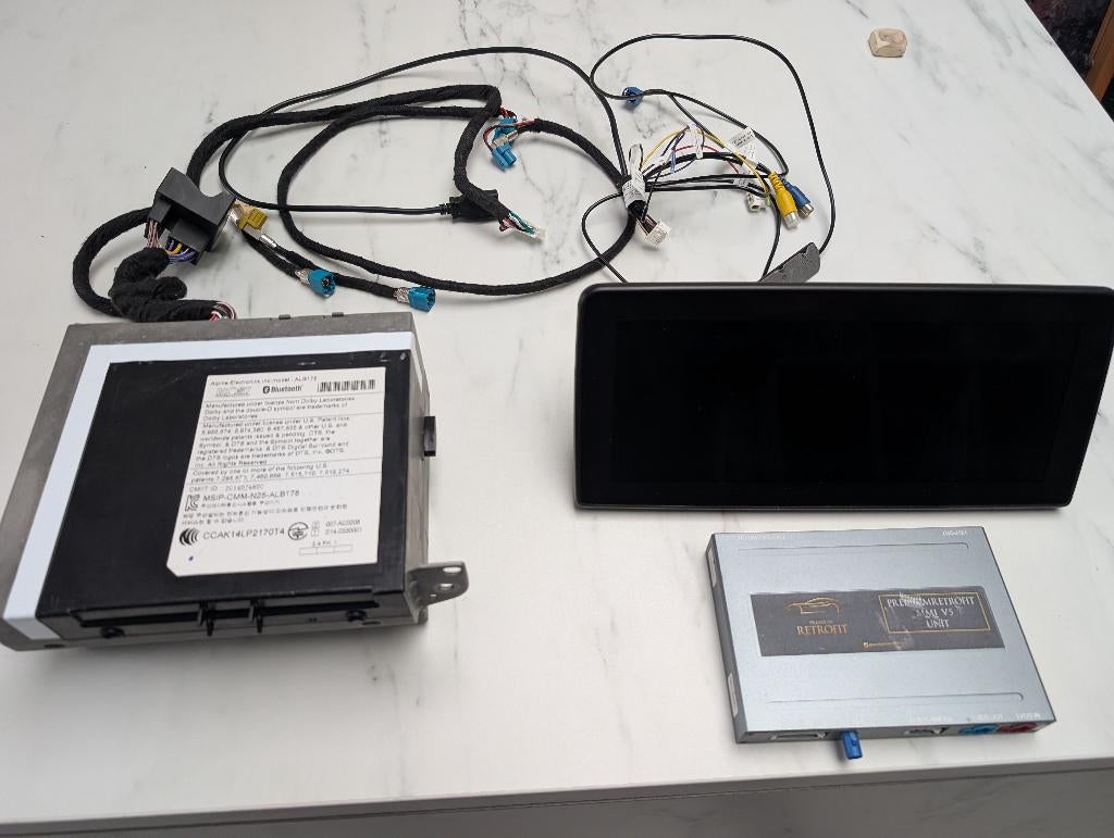 BMW I3 Infotainment DAB+ COMPLEET met grote scherm, Ophalen of Verzenden, Gebruikt, BMW