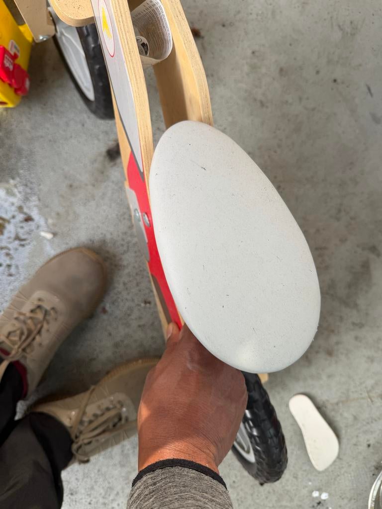 Houten loopfiets voor kinderen, Ophalen of Verzenden, Gebruikt, Loopfiets