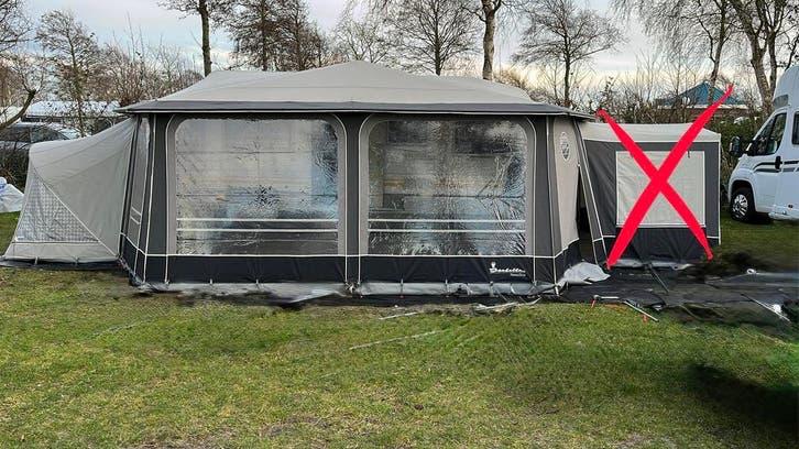 Isabella Penta G16 voortent met futura uitbouw, Caravans en Kamperen, Ophalen, Gebruikt, Isabella