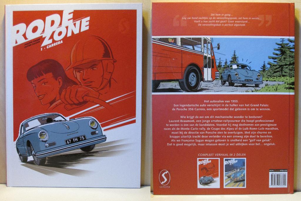 Rode zone, complete serie (HC), Boeken, Stripboeken, Zo goed als nieuw, Complete serie of reeks, Ophalen of Verzenden