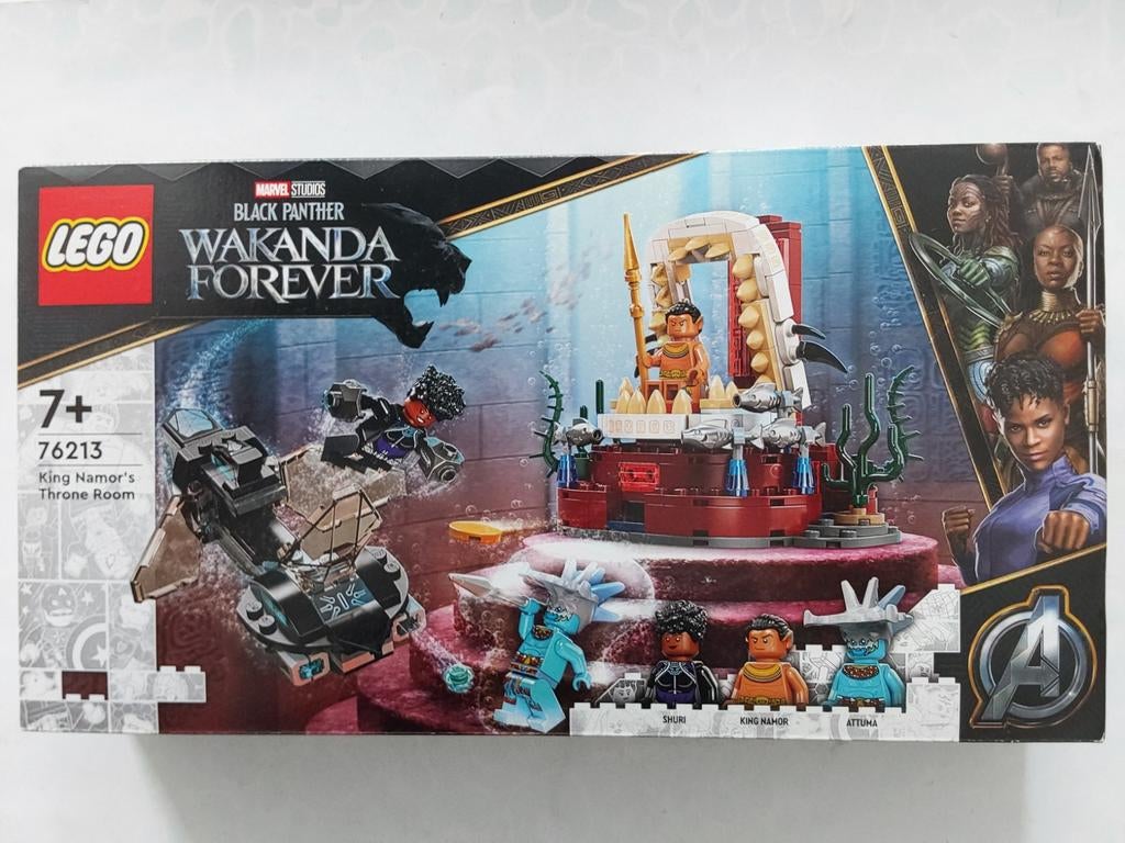 Lego 76213 Black Panther :King Namor's Throne Room 🆕in seal, Kinderen en Baby's, Speelgoed | Duplo en Lego, Ophalen of Verzenden
