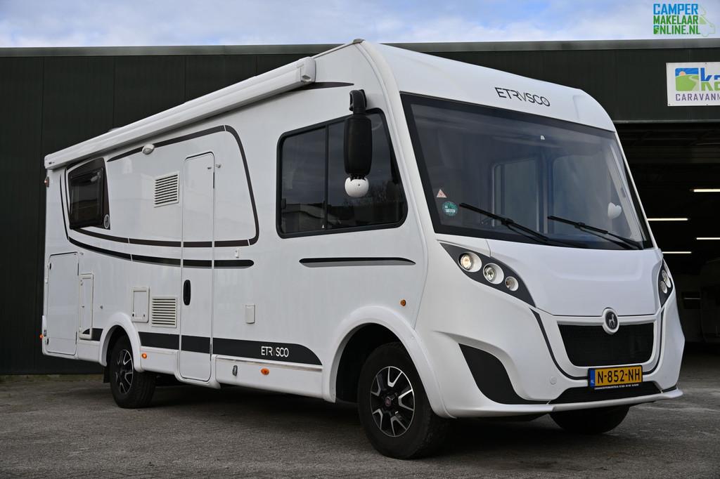 Hymer Etrusco I 740 SB '18 AUT.|Airco||Zonnepan.|Fietsdr|TOP, 7 tot 8 meter, Bedrijf, Diesel, Etrusco