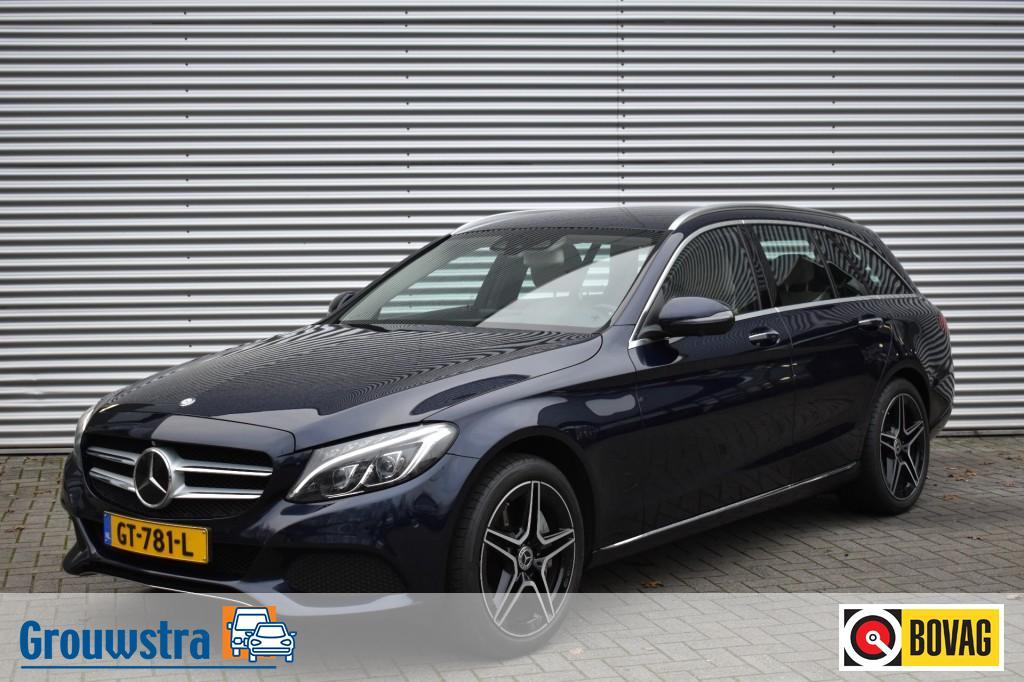 Mercedes-benz C-KLASSE 350 E LEASE EDITION / BURMESTER / LUC, Automaat, Blauw, Hybride Elektrisch/Benzine, 1740 kg