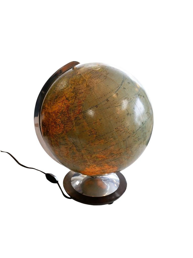 Glazen wereldbol Columbus, jaren 50, Ophalen, Rijksstraatweg 37 Wilp, 55concept.nl@gmail.com, 55concept