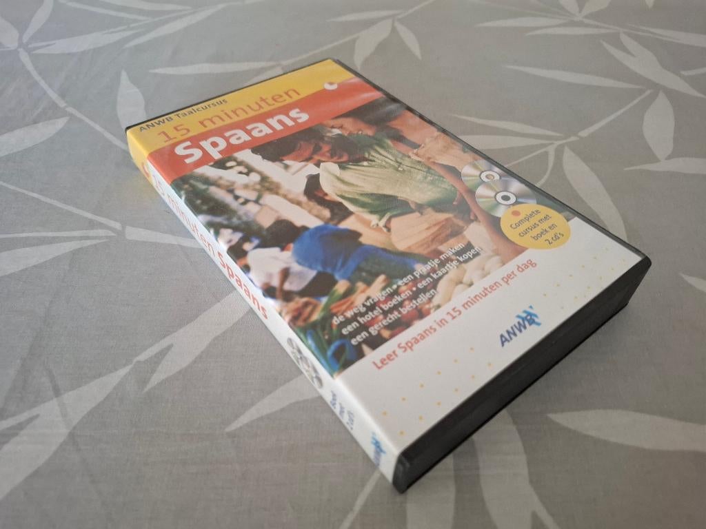 15 Minuten SPAANS  – ANWB Taalcursus, Boeken, Taal | Spaans, Ophalen of Verzenden, Zo goed als nieuw, Non-fictie