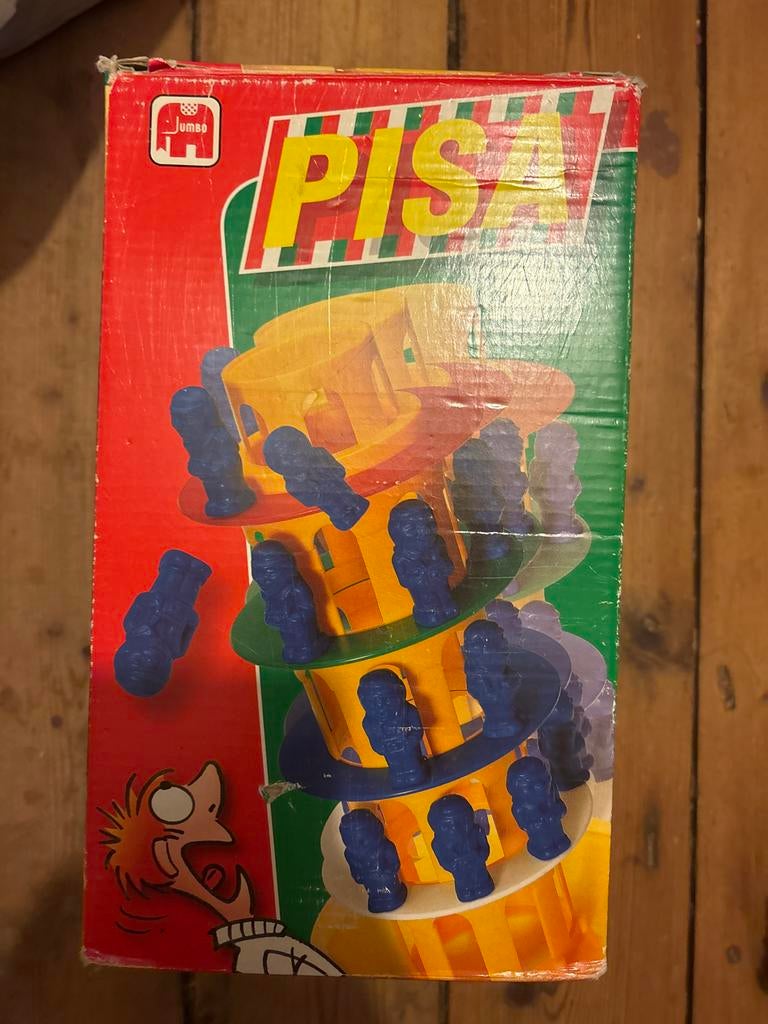 Jumbo Pisa spel, Een of twee spelers, Ophalen of Verzenden, Gebruikt