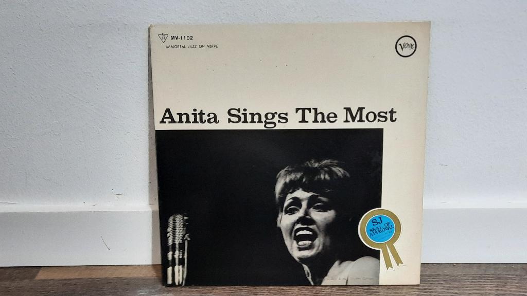 Anita O'Day – Anita Sings The Most LP Plaat, Jazz, Japan, 1960 tot 1980, Gebruikt, Ophalen of Verzenden, 12 inch