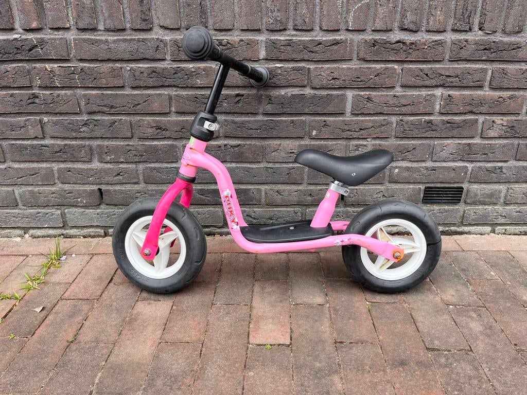 Puky loopfiets roze, Ophalen, Gebruikt, Loopfiets