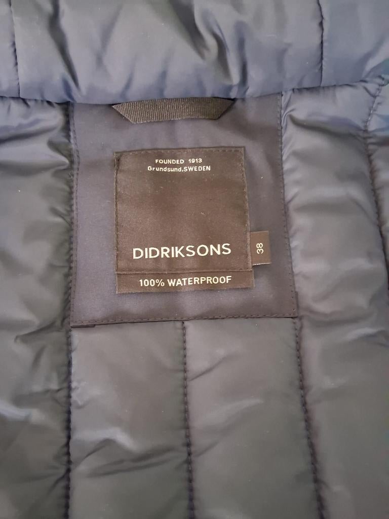 Winterjas, Maat 38/40 (M), Blauw, Ophalen of Verzenden, Zo goed als nieuw