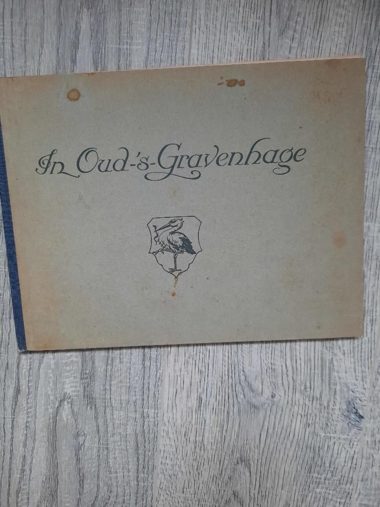 Prentboek IN OUD-'s GRAVENHAGE, Ophalen of Verzenden, Gelezen