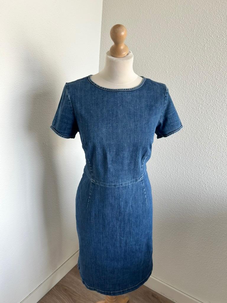 King Louie maat L spijker jeans jurk 3152, Blauw, Maat 42/44 (L), Ophalen of Verzenden, Zo goed als nieuw