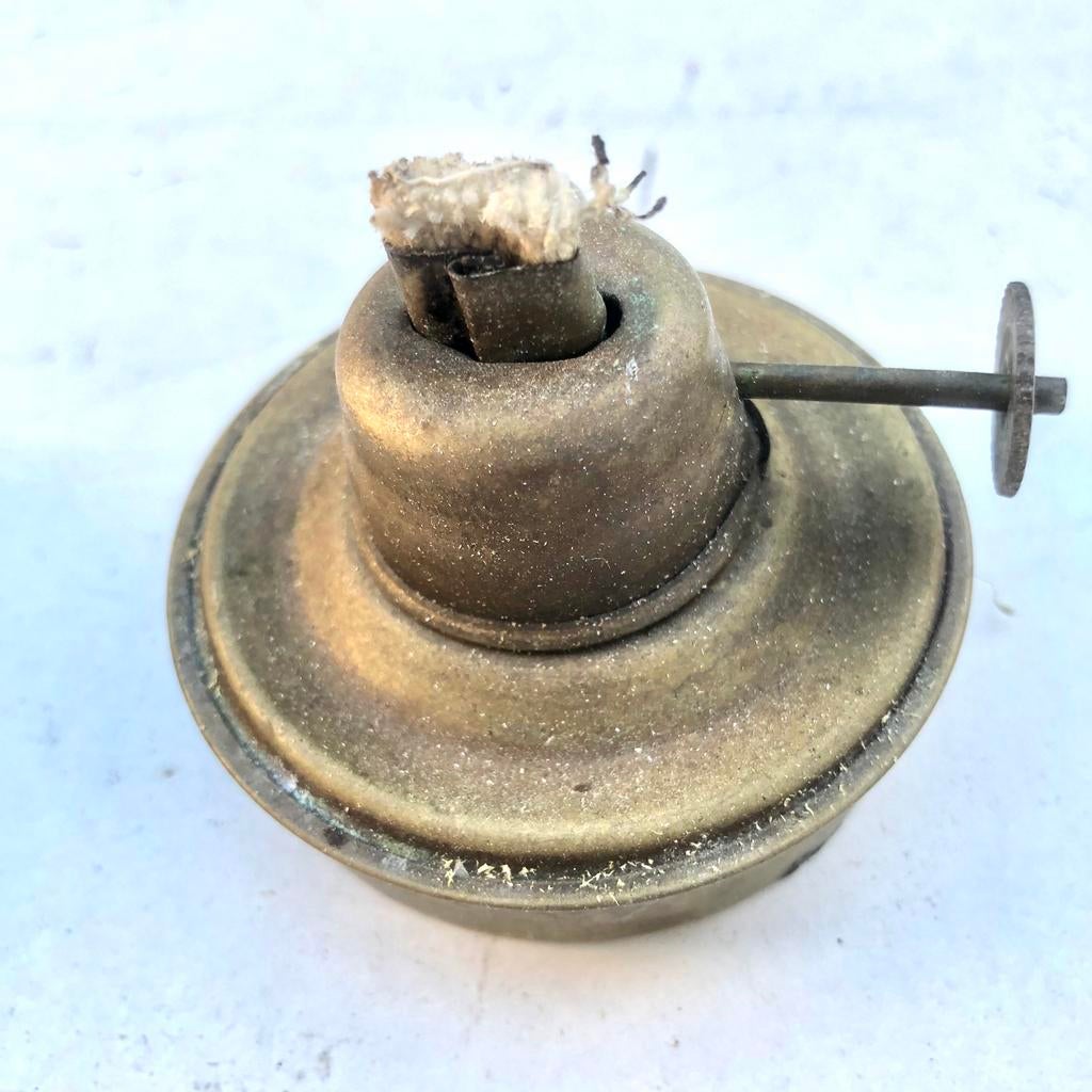 Antieke olielamp branders (2 stuks), Ophalen of Verzenden