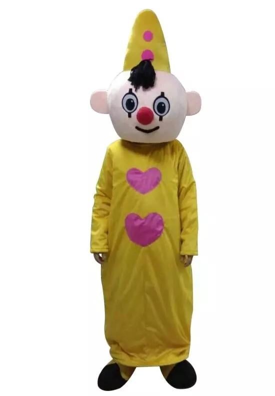 Bumba mascotte, Ophalen, Verjaardag