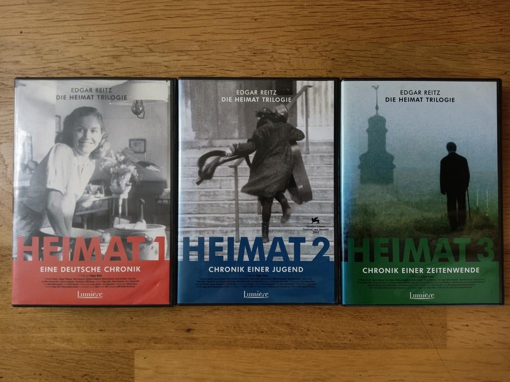 Die Heimat 1 2 en 3 trilogie Edgar reitz lumiere, Alle leeftijden, Ophalen of Verzenden, Zo goed als nieuw, Overige gebieden