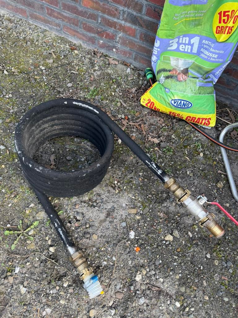 Spiraal voor zwembad verwarming., Tuin en Terras, Zwembad-toebehoren, Ophalen, Zo goed als nieuw