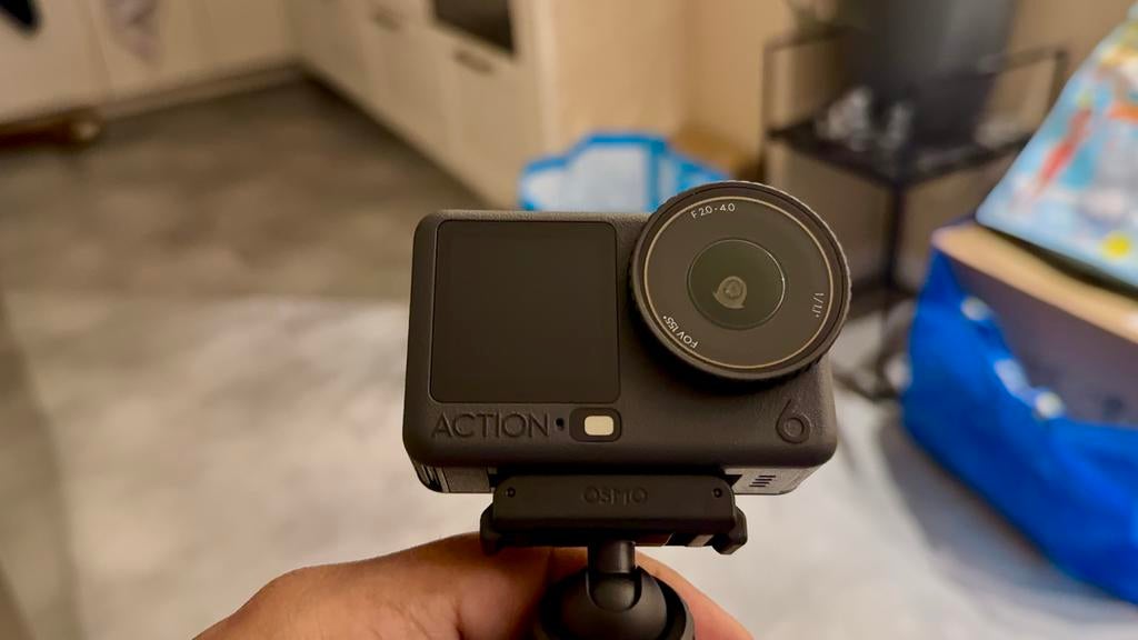 DJI Osmo Action 6 Compleet Set met Extra's en Care Refresh, Ophalen, Zo goed als nieuw, Overige merken