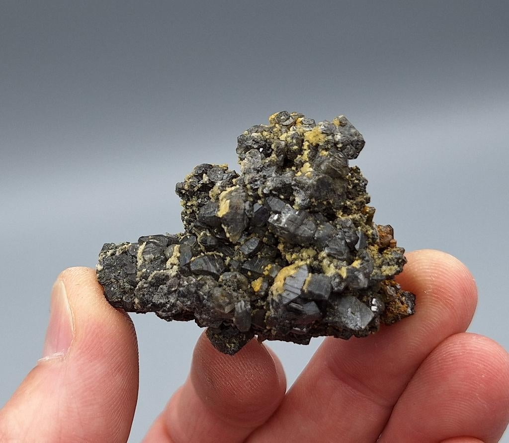 Cerussiet, Smithsoniet - Tsumeb Mine, Namibië, Ophalen of Verzenden, Mineraal