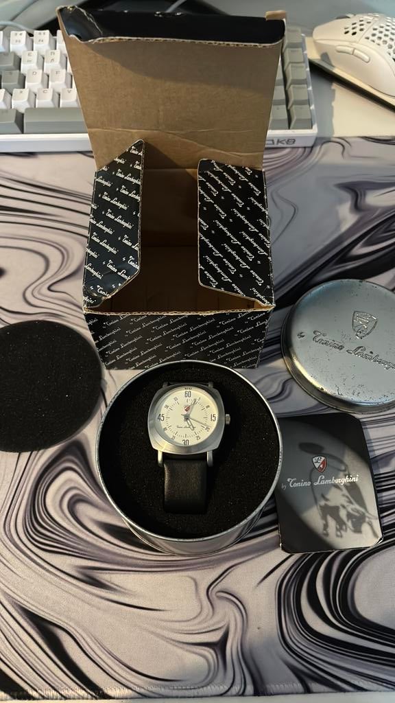 Tonino Lamborghini horloge, Sieraden, Tassen en Uiterlijk, Ophalen of Verzenden, Zo goed als nieuw, Overige merken