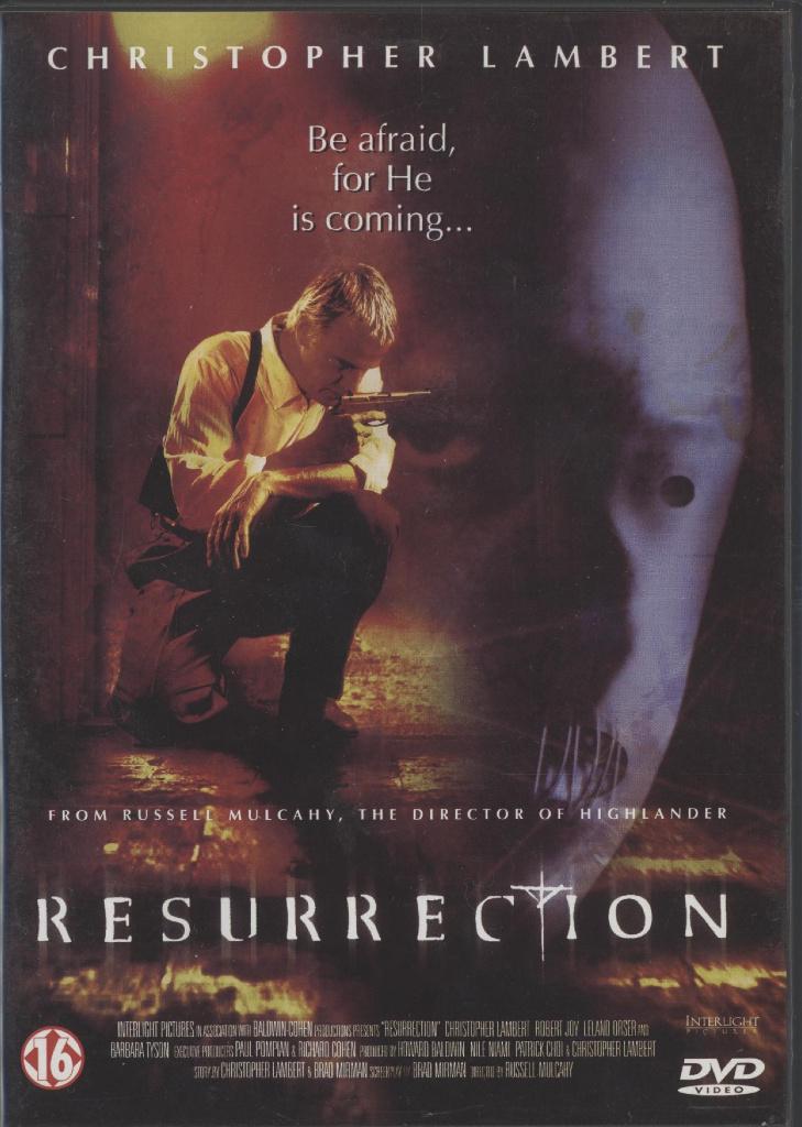 66) Resurrection: met Christipher Lambert, Cd's en Dvd's, Dvd's | Actie, Gebruikt, Actiethriller, Vanaf 16 jaar, Ophalen of Verzenden