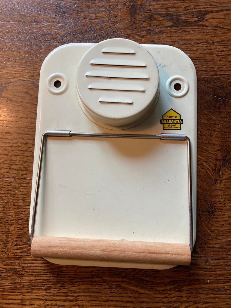 Brabantia vintage toiletrol houder voor geurblokje, Ophalen of Verzenden, Zo goed als nieuw, Toilet