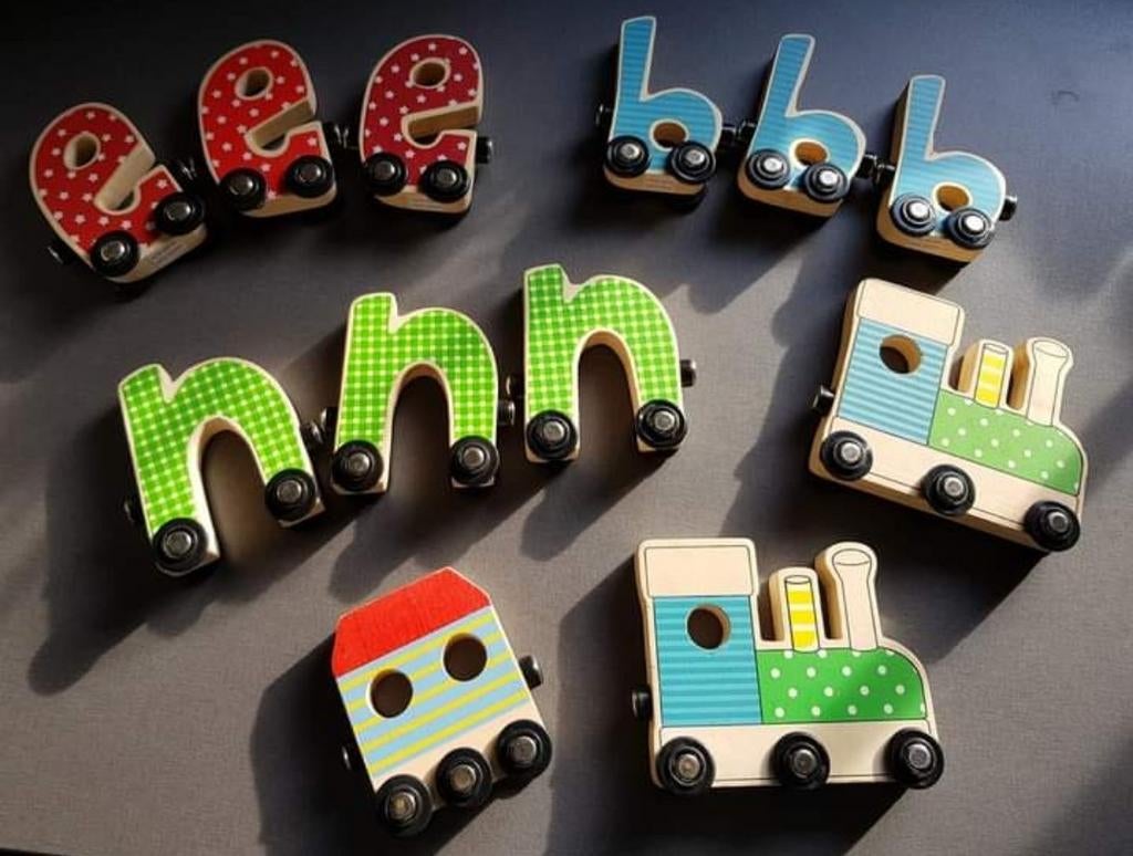 Trein met letters, Ophalen of Verzenden