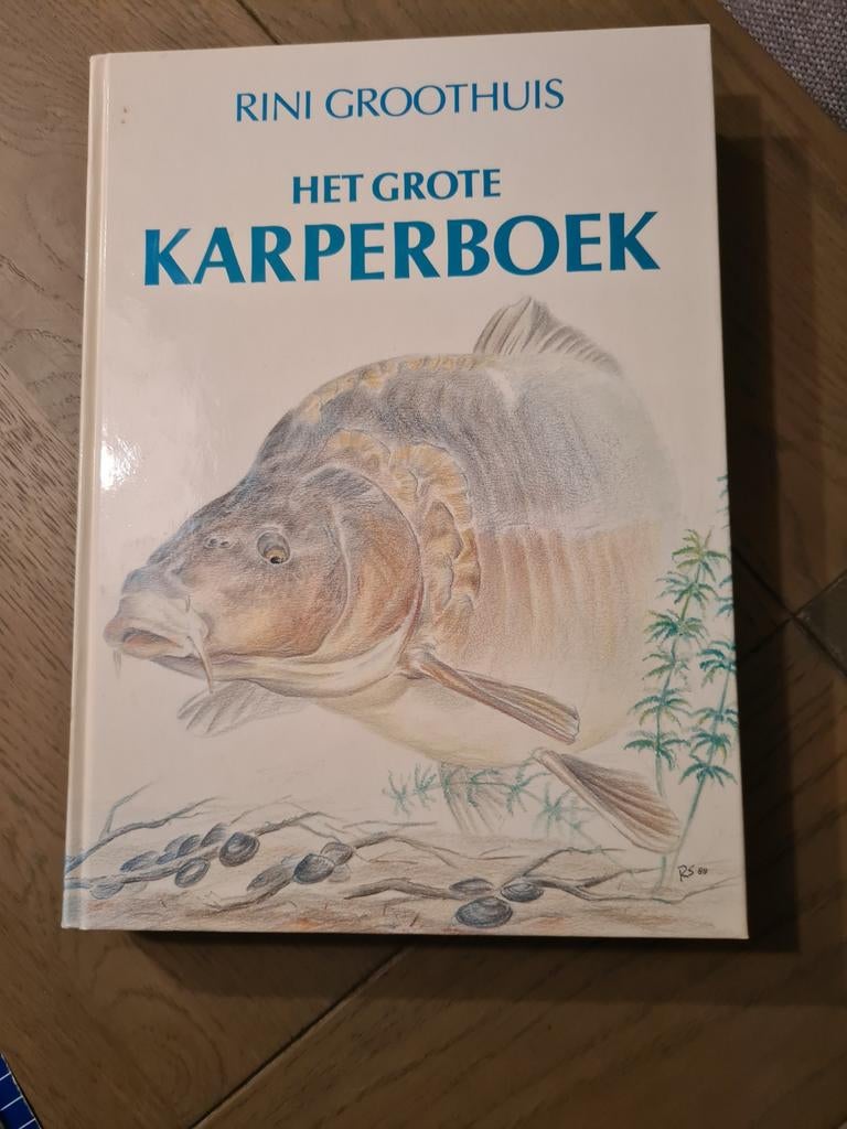 Het grote karperboek - Rinie Groothuis, Watersport en Boten, Ophalen, Zo goed als nieuw, Overige typen