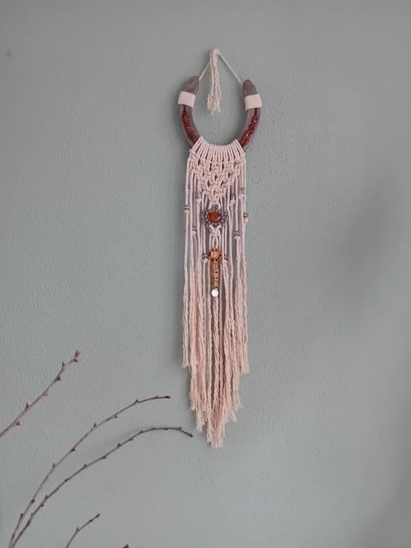 Versierd hoefijzer, muurdecoratie, wandhanger, Huis en Inrichting, Woonaccessoires | Wanddecoraties, Nieuw, Ophalen of Verzenden