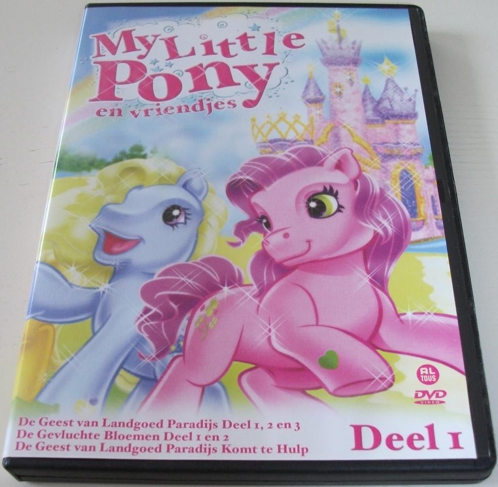 Dvd *** MY LITTLE PONY EN VRIENDJES ***, Cd's en Dvd's, Dvd's | Kinderen en Jeugd, Gebruikt, Tv fictie, Avontuur, Alle leeftijden