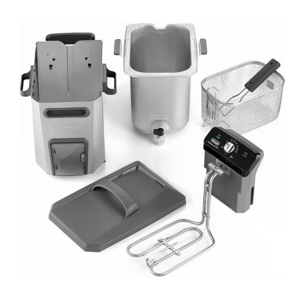 De’Longhi F44510CZ friteuse (3,5 L, 3200 W), Witgoed en Apparatuur, Frituurpannen, 3 tot 4 liter, Ophalen of Verzenden, Gebruikt
