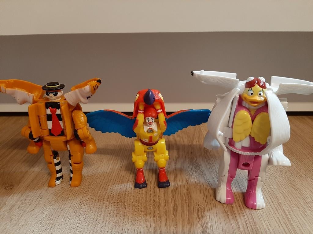 McDonald's speeltjes Birdie Ronald Mcdonald & Hamburglar, Ophalen of Verzenden, Zo goed als nieuw
