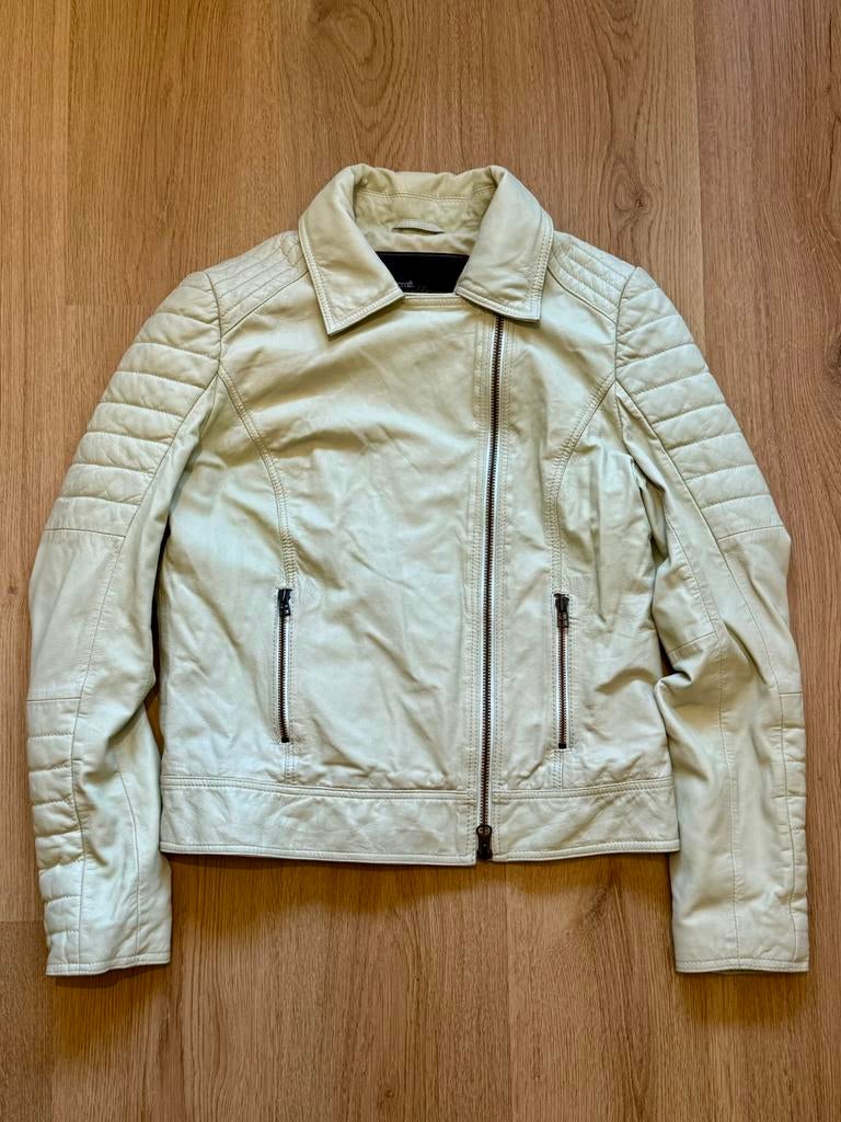 Goosecraft 376 Pistache Groen Leren Jas Maat XL, Ophalen of Verzenden, Nieuw, Maat 46/48 (XL) of groter, Groen