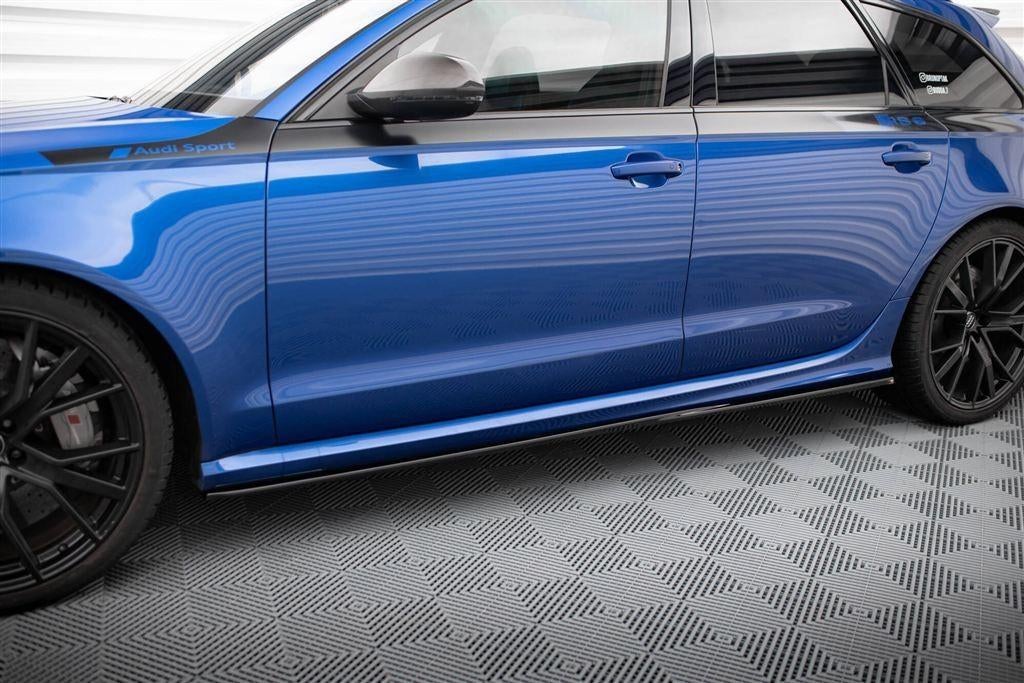 Maxton Design Audi RS6 C7 Sideskirt Diffuser Versie 2, Auto diversen, Tuning en Styling, Ophalen of Verzenden