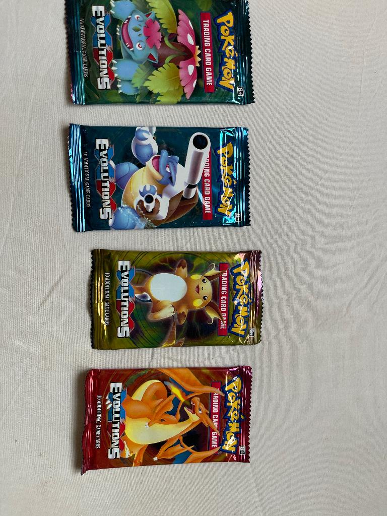 Pokemon evolutie booster packs, Ophalen of Verzenden, Nieuw, Booster