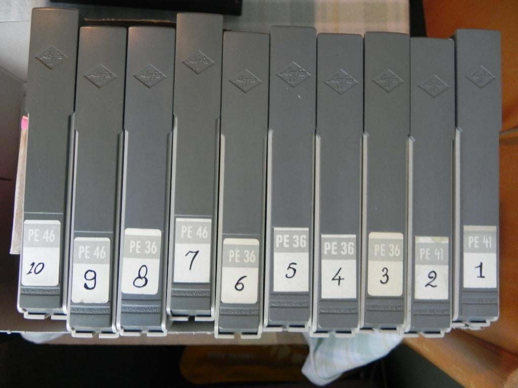TE KOOP; 20 bandrecorder tapes, Ophalen, Onderdeel, Met banden