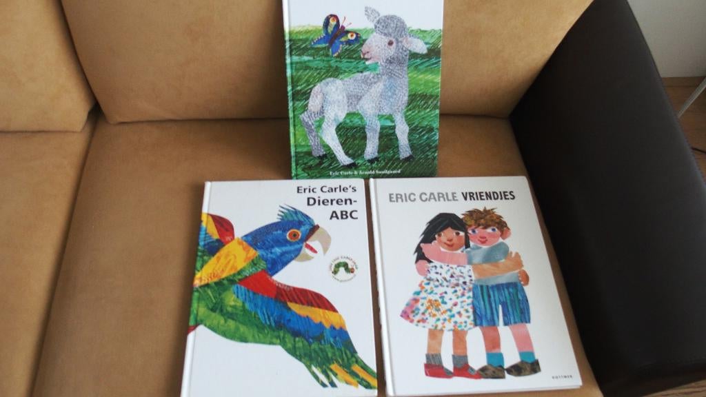 3x Eric Carle - Prentenboeken, Ophalen of Verzenden, Zo goed als nieuw, Eric Carle, 2 tot 3 jaar